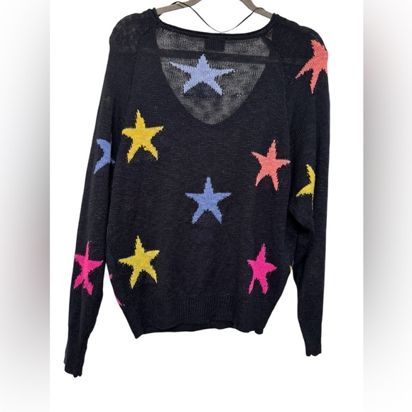 Blank Paige Lightweight Star Print Sweater - Picture 3 of 6